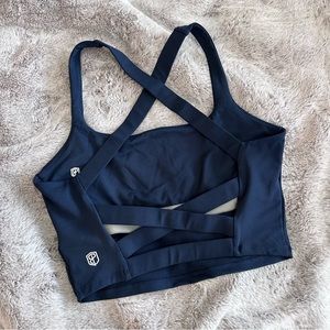 Born Primitive Balance Sports Bra • Navy